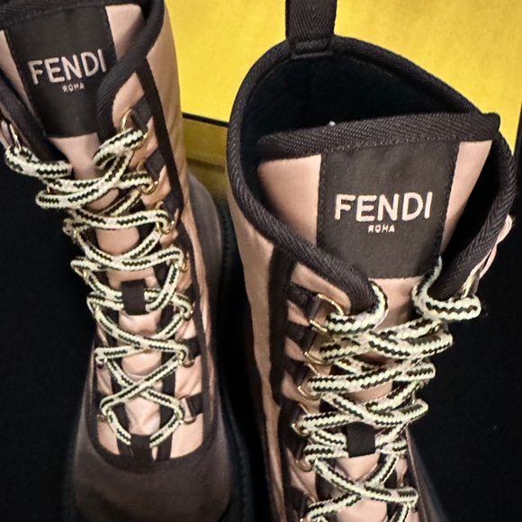 FENDI BIKER BOOTS - Picture 2 of 5